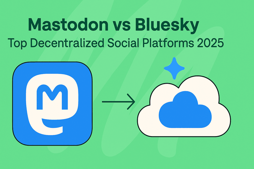 Mastodon vs Bluesky: Top Decentralized Social Platforms 2025